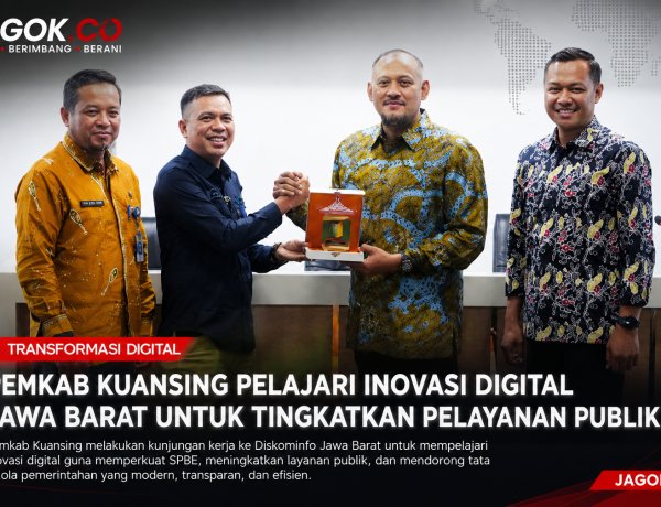 Pemkab Kuansing Pelajari Inovasi Digital Jabar untuk Perkuat SPBE