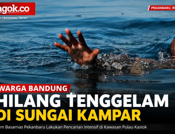 Sungai Kampar Telan Korban, Warga Bandung Hilang