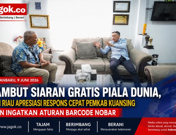 Pemkab Kuansing Gerak Cepat, TVRI Ingatkan Aturan Nobar Piala Dunia