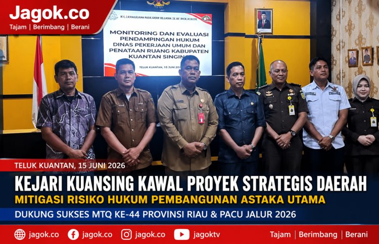 Proyek Astaka MTQ Kuansing Dikawal Ketat Kejari