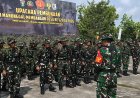 150 Personil Tim Satgas TMMD Ke 129 Kodim 0313/ KPR Laksanakan Serpras Menuju Pangkalan Terap