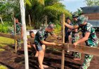 Begeser ke Dusun II Parit Baru, Satgas TMMD Ke-129 Kodim 0313/KPR Mulai Pengerjaan RTLH Bapak Zaini