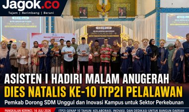 Asisten I Hadiri Dies Natalis ke-10 ITP2I Pelalawan