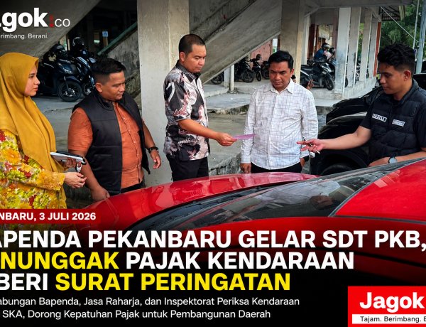 Bapenda Pekanbaru Gelar SDT PKB, Penunggak Pajak Kendaraan Diberi Surat Peringatan