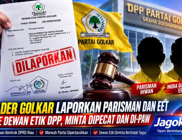 Kader Golkar Laporkan Parisman dan Eet ke Dewan Etik DPP