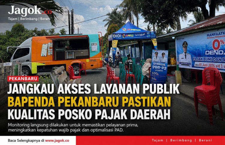 Bapenda Pekanbaru Pastikan Kualitas Posko Pajak Daerah untuk Tingkatkan Layanan Publik