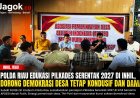 Polda Riau Edukasi Pilkades Serentak 2027 di Inhil