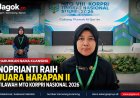 Noprianti Harumkan Kuansing, Raih Juara Harapan II MTQ Korpri Nasional 2026