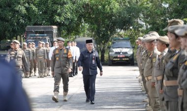 Pemkab Kuansing Gelar Apel Pasukan, Siapkan Pengamanan Pacu Jalur 2026