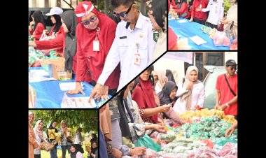 HUT ke-81 RI, Pemkab Bengkalis Gelar Gerakan Pangan Murah