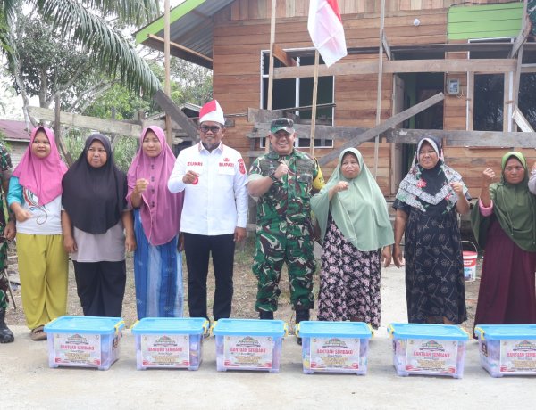 Tinjau Hasil Pembangunan TMMD ke-129, Tim Wasev Mabesad  Brigjen TNI Zulfirman Chaniago, S.I.P., M.Han Evaluasi Sasaran Fisik