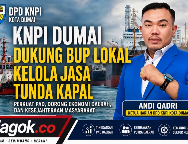 KNPI Dumai Dorong BUP Lokal Kelola Jasa Tunda Kapal