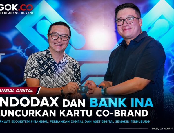 INDODAX dan Bank INA Luncurkan Kartu Co-Brand, Perkuat Ekosistem Finansial Digital