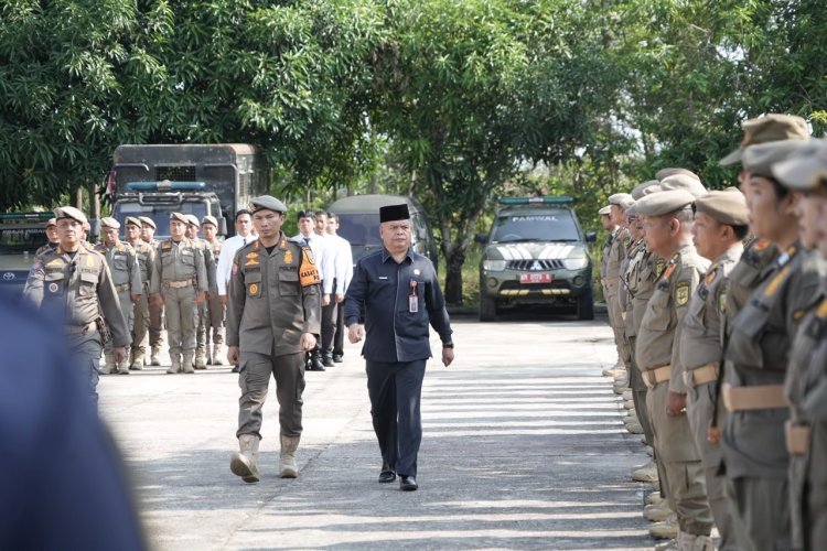 Pemkab Kuansing Gelar Apel Pasukan, Siapkan Pengamanan Pacu Jalur 2026