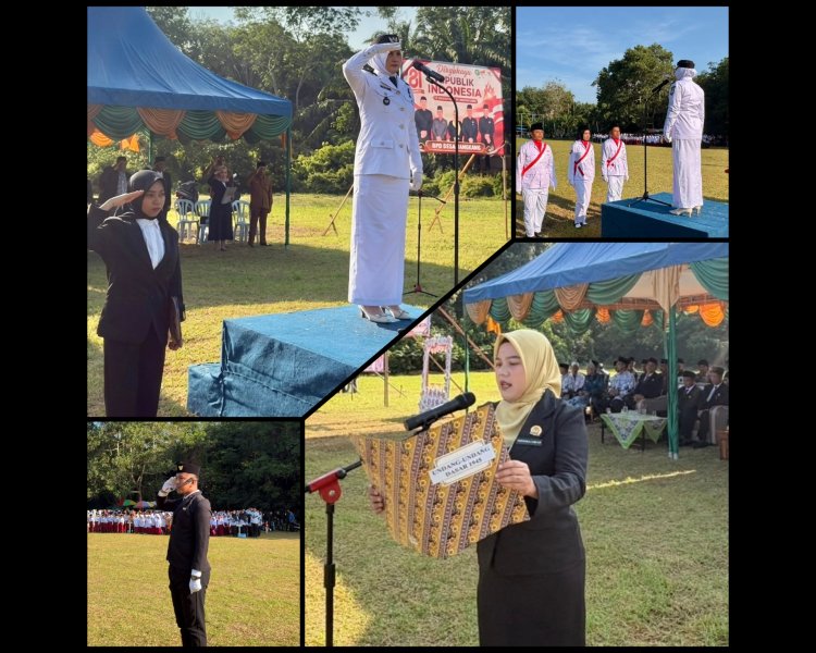 KKN UIN Suska dan Warga Jangkang Semarakkan HUT ke-81 RI