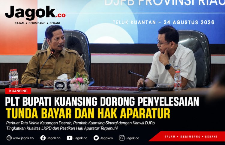Plt Bupati Kuansing Dorong Penyelesaian Tunda Bayar dan Hak Aparatur